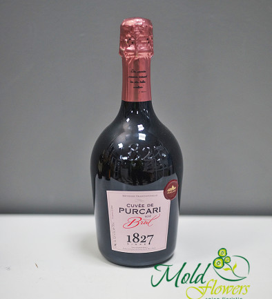 Sparkling Wine Cuvee de Purcari Rosé Brut 0.75L photo 394x433